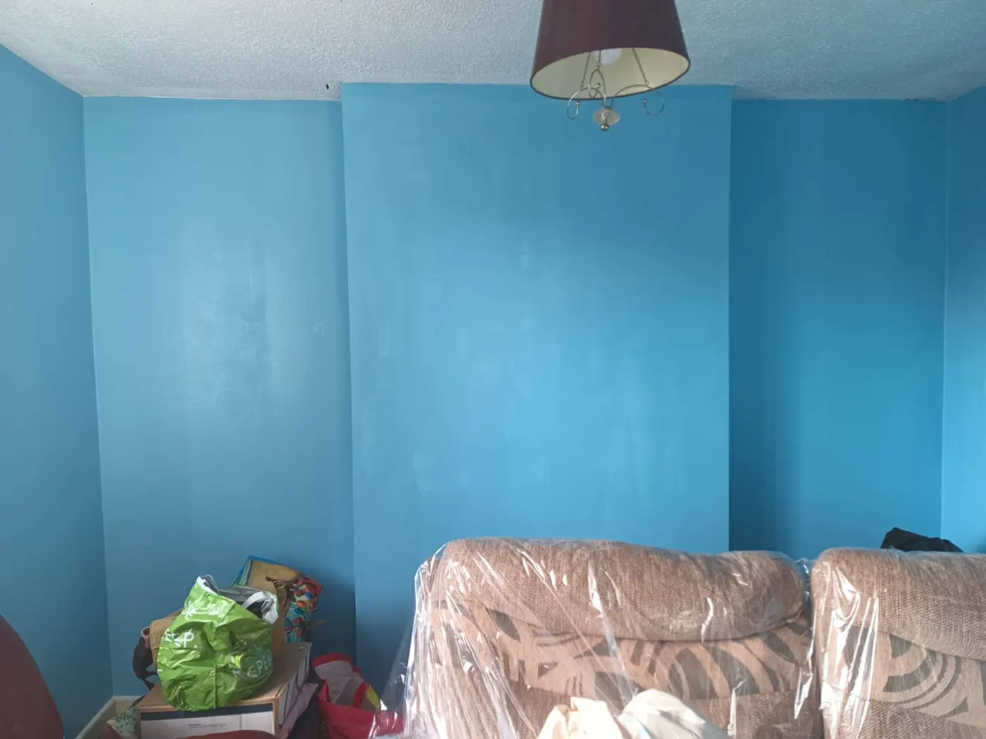 Bedroom in a Southampton SO15 home, clean and redecorated after mould treatment and PIV installation by Proofterior