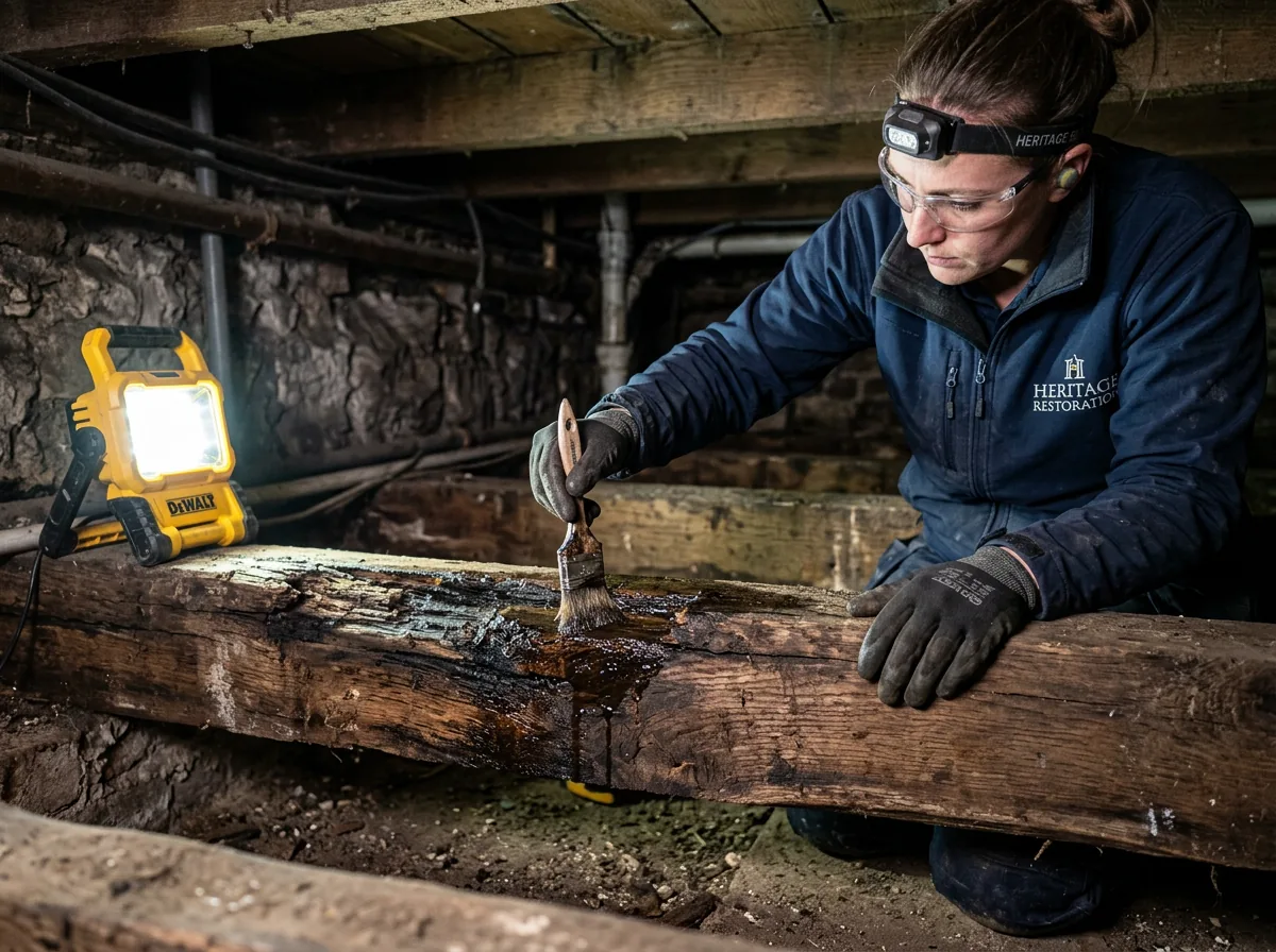 Timber treatment works by Proofterior
