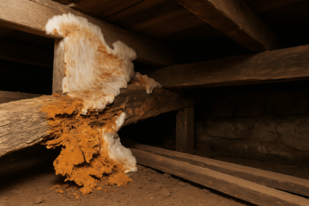 Dry Rot subfloor