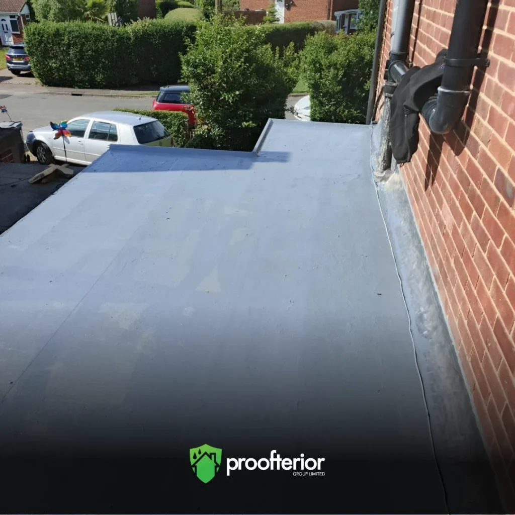 Liquid Roof membrane to fix leak in southampton