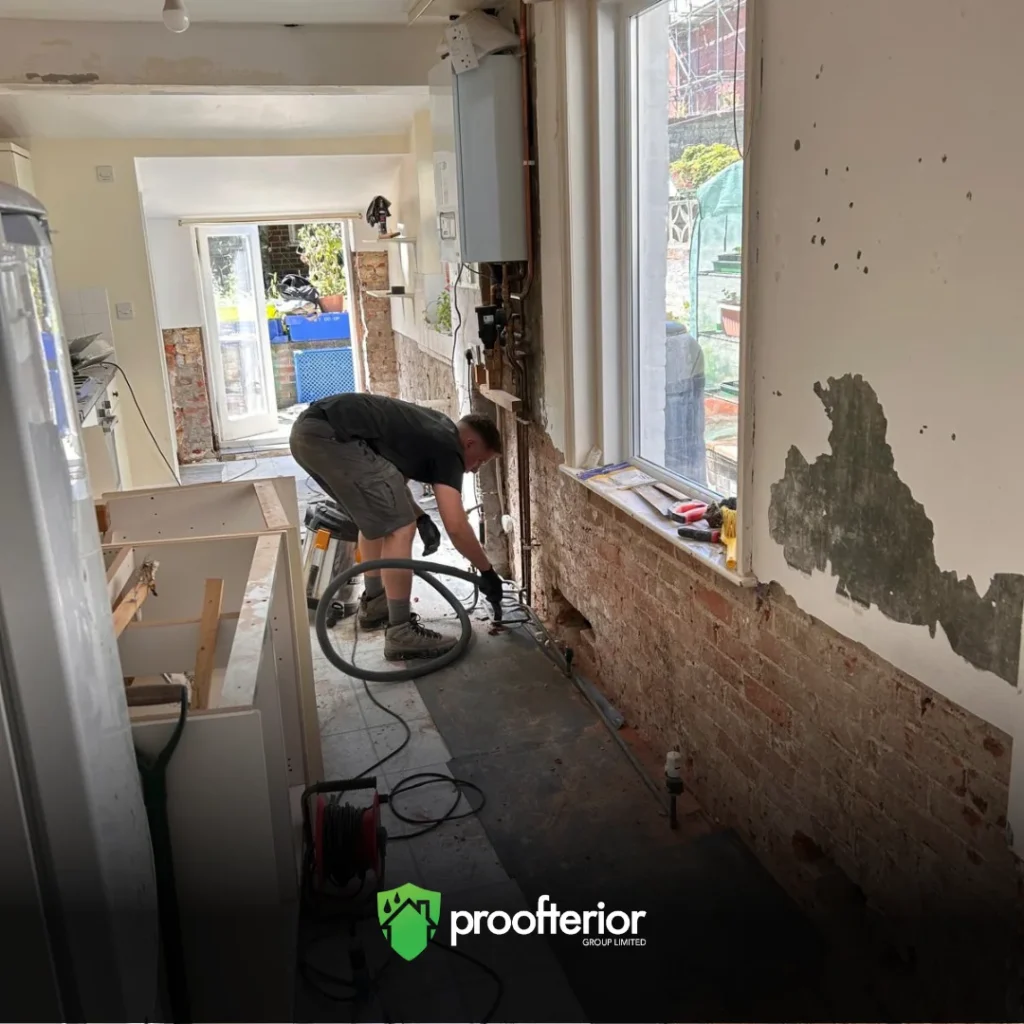 Removing damp in Weymouth