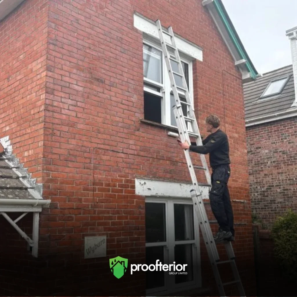 Masonry Cream to stop penetrating damp by Proofterior